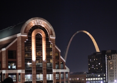 Stifel Headquarters with Arch in background